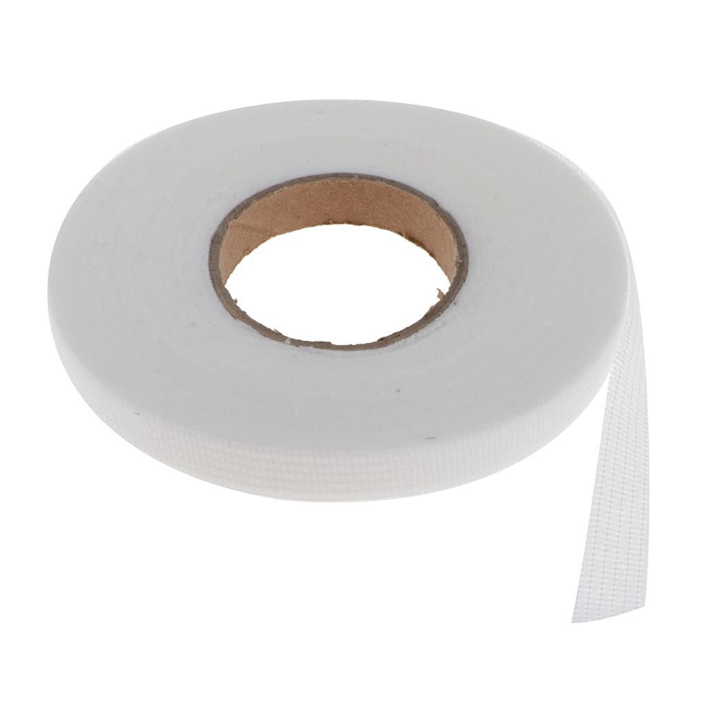 Toorise Pants Edge Shorten Self-Adhesive Hemming Tape Iron-On Hem Clothing Tape Pant Mouth Paste 1 inch x 5.5 Yard Fabric Fusing Hemming Tape for Suit