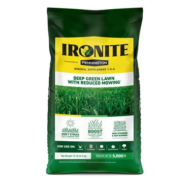 Ironite Mineral Supplement by Pennington, 1-0-0 Fertilizer, 15 lb.