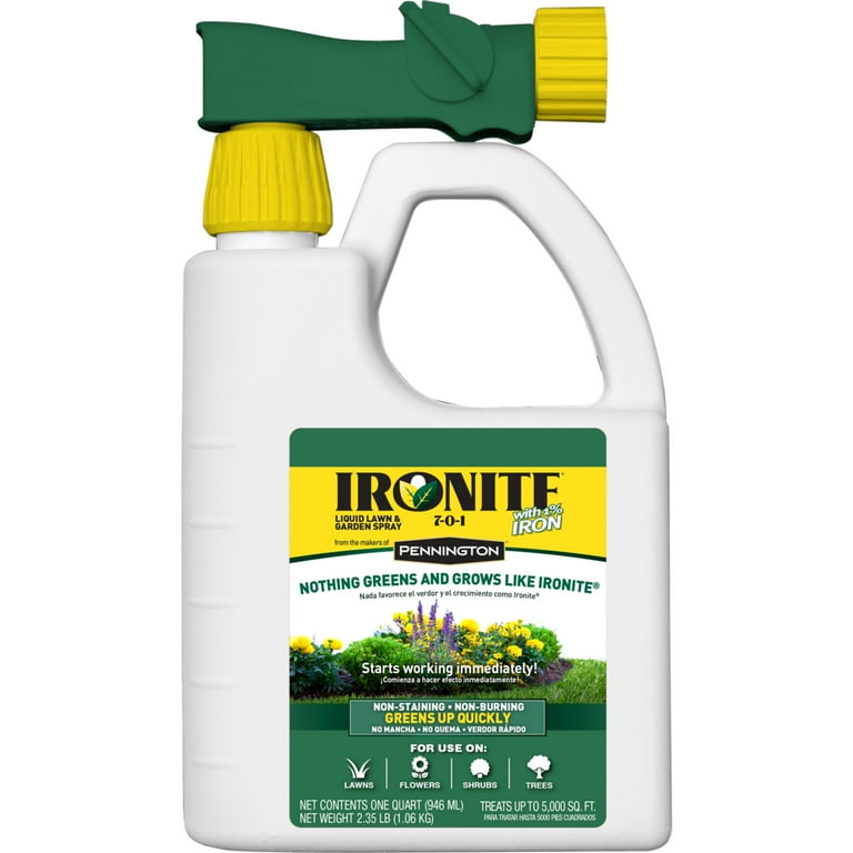 Ironite Plus 32 oz. Liquid Lawn and Garden Fertilizer Ironite Plus 32 oz. Liquid Lawn and Garden Fertilizer