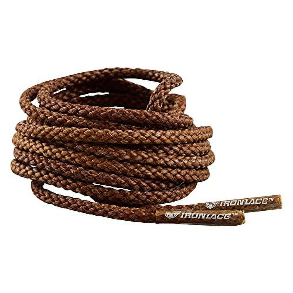 Ironlace Unbreakable Round Bootlaces Indestructible, Waterproof