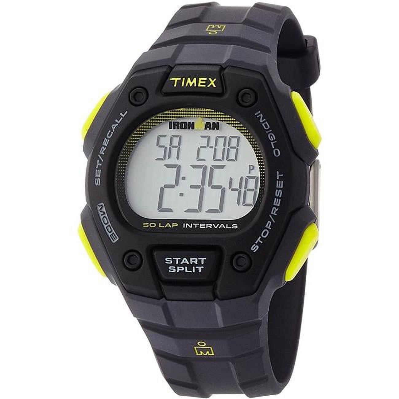 Ironman Alarm Chronograph Resin Mens Watch TW5K86100 Walmart