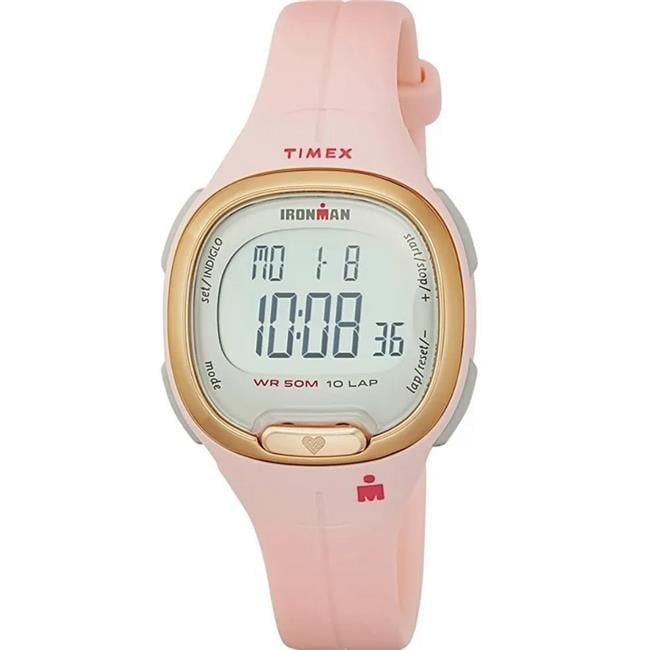 Ironman Heart FIT Transit Resin Activity Heart Rate Ladies Watch, Pink