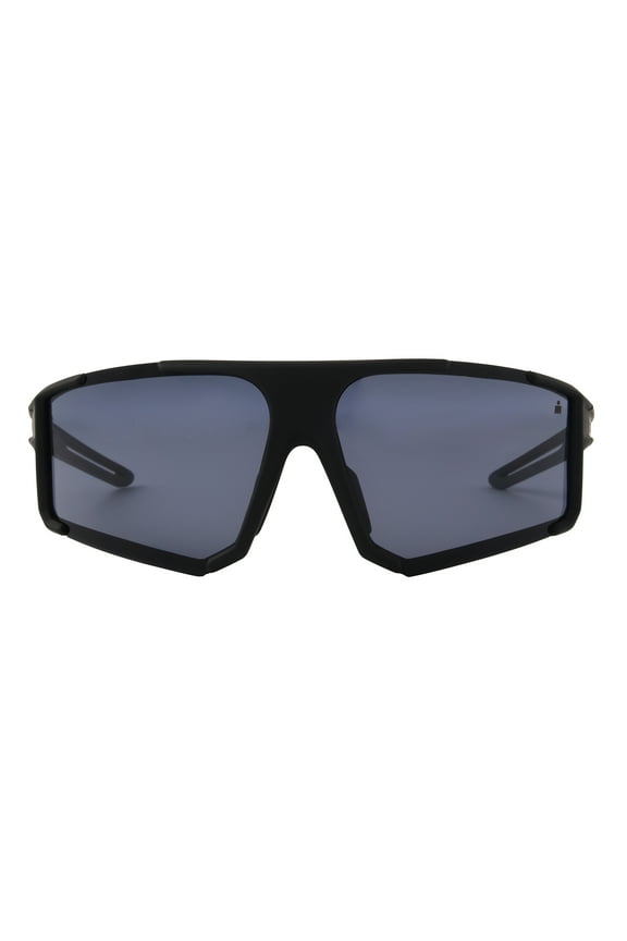 Men's Wrap Sport Sunglasses Black