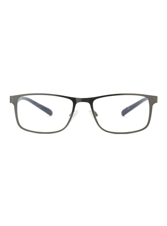 Ironman Rectangle Black Reader Eyeglass 1.25