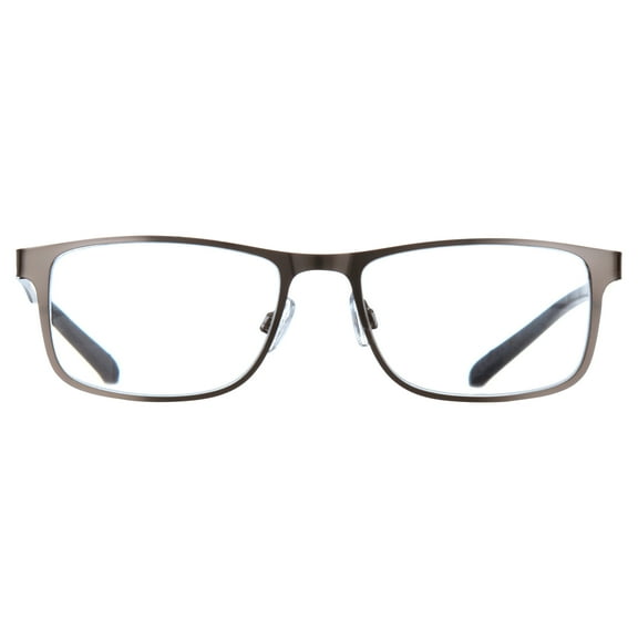 Ironman Rectangle Black Reading Glasses 1.50