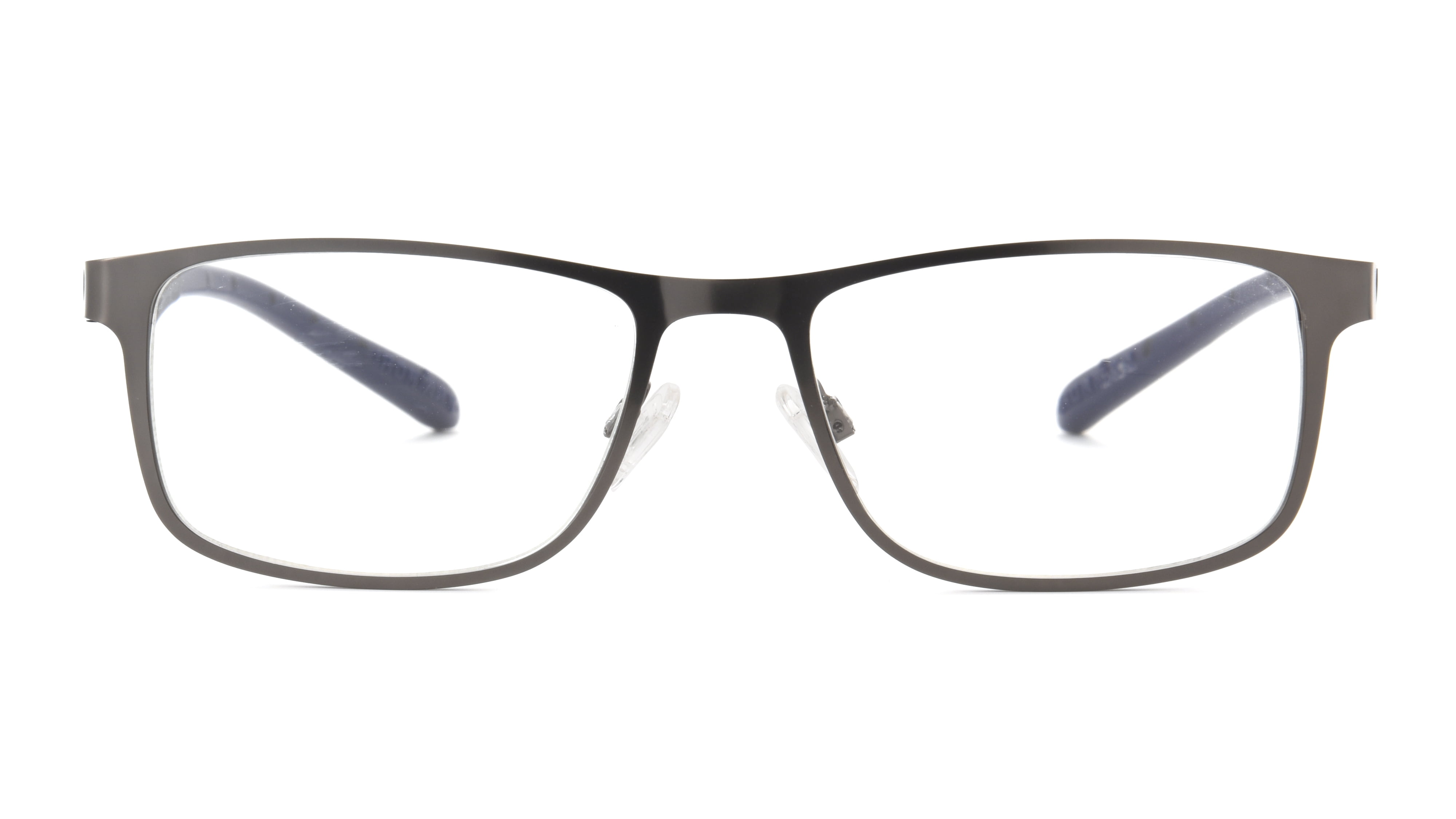 Ironman Rectangle Black Reading Glasses 2.50