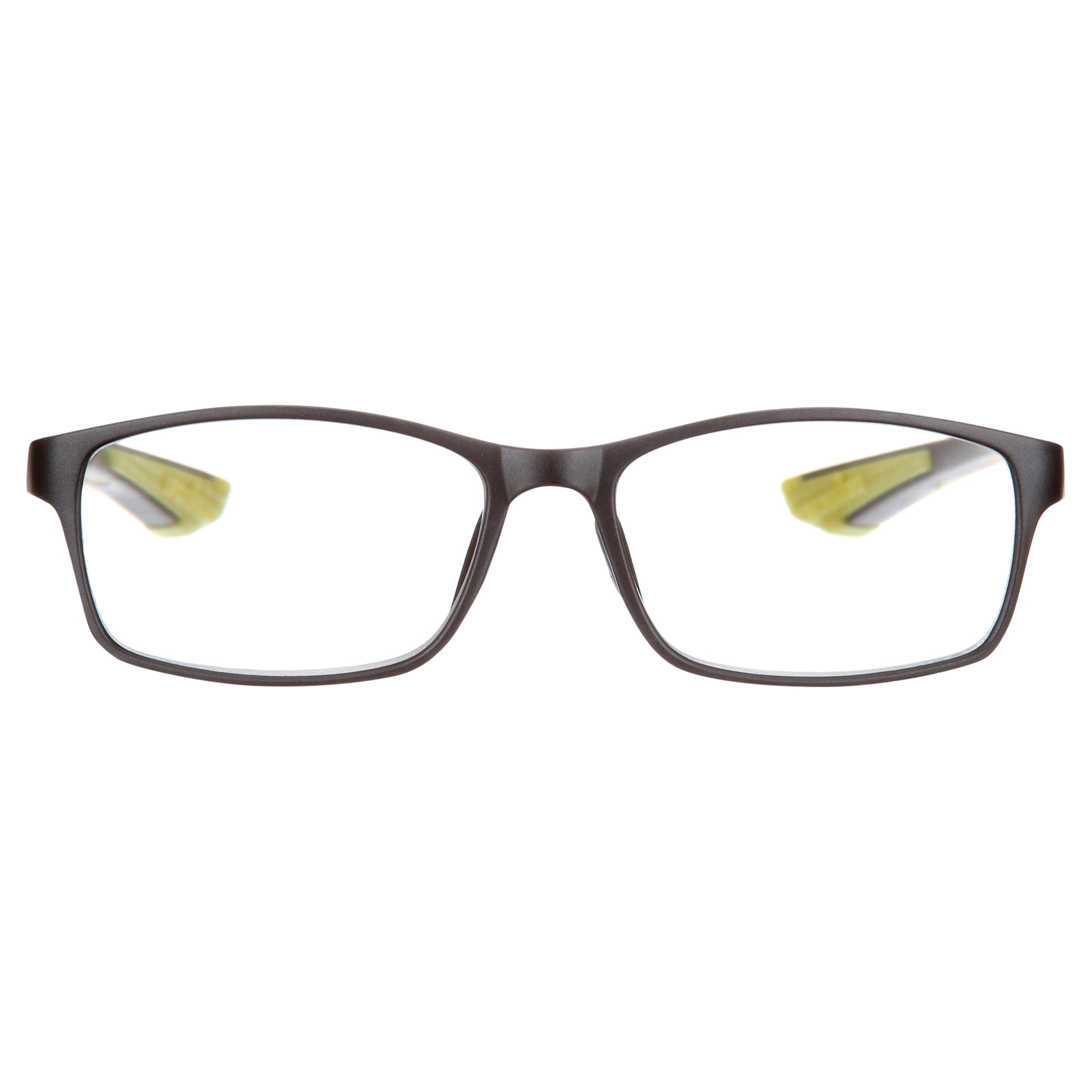 Ironman Rectangle Grey Reader Eyeglass 3.00