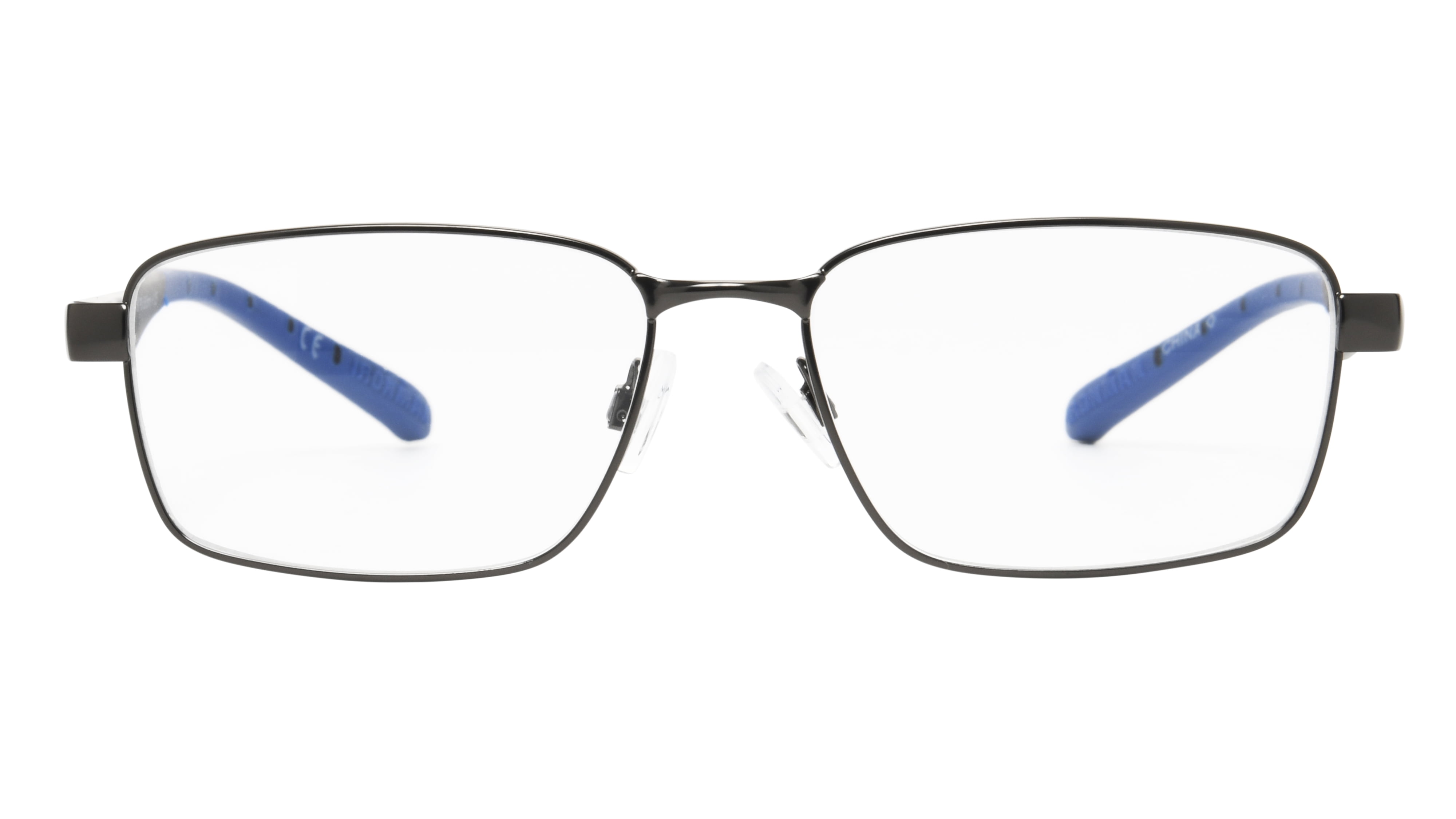 Ironman Rectangle Gun/Blue Reader Eyeglass 1.25