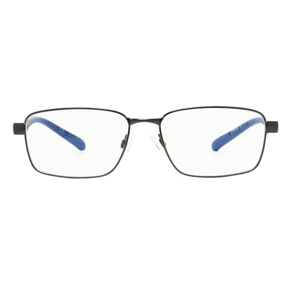 Ironman Rectangle Gun/Blue Reading Glasses 1.25