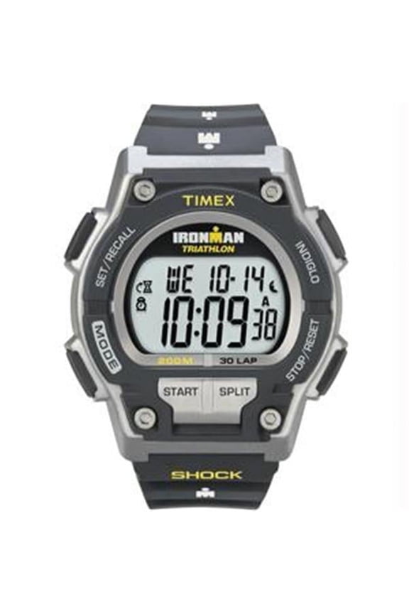 Ironman Shock Resistant 30 - Lap Watch - Black/Yellow -