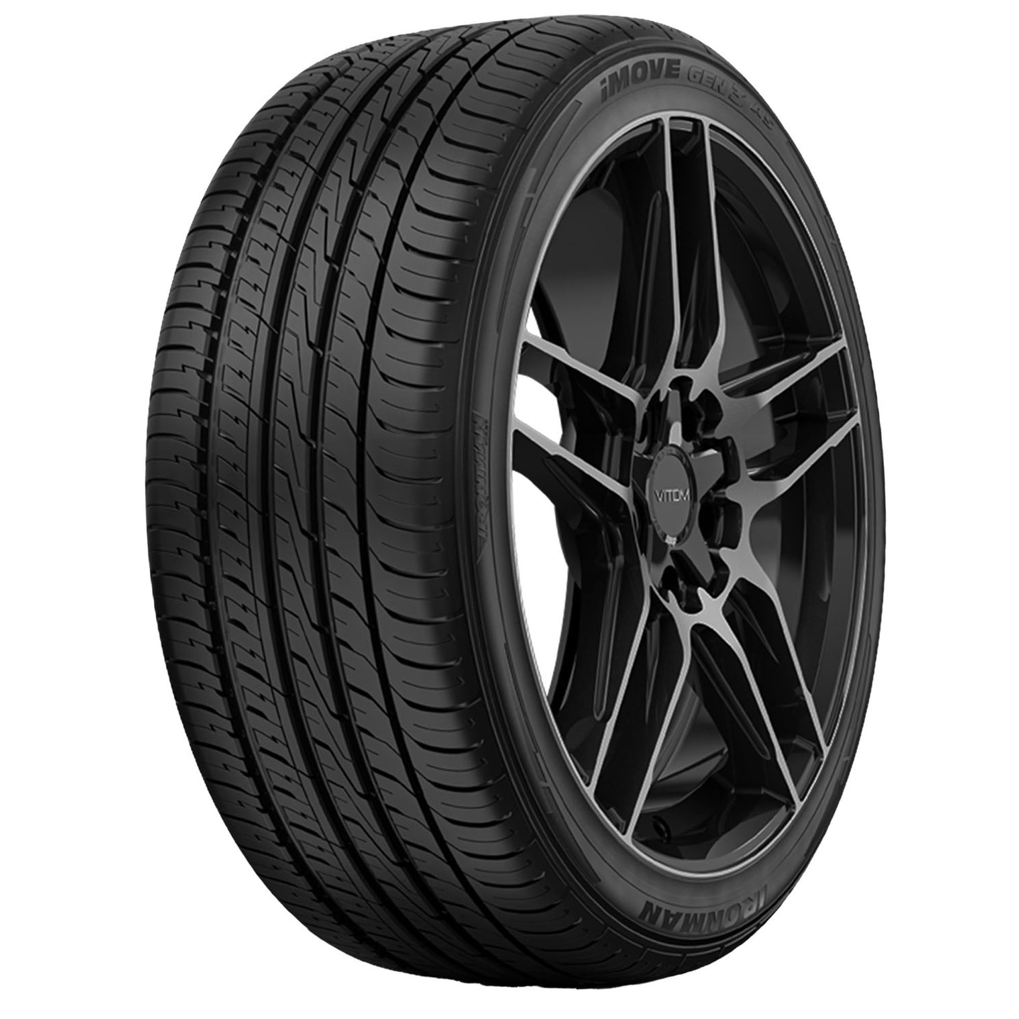 Ironman Ultra-High Performance Black Wall All-Season Tire 185/55R15