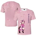 thumbnail image 1 of Ironmouse Merch T-shirt Classic 3D Print Short Sleeves Men And Women Summer Harajuku Wear, 1 of 2