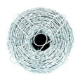 thumbnail image 1 of Ironridge 7039846 1320 ft. 12.5 Gauge 4-point Galvanized Steel Barbed Wire, Metallic, 1 of 1