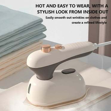 Irons,Steam Press,Portable Mini Iron,Quick Dry,Compact Design,Hanging Ironing,Home Use,Travel Iron,Easy to Store,Travel Ironing,Household Ironing,Clothing Steamer,Summer Savings|iron,Khaki
