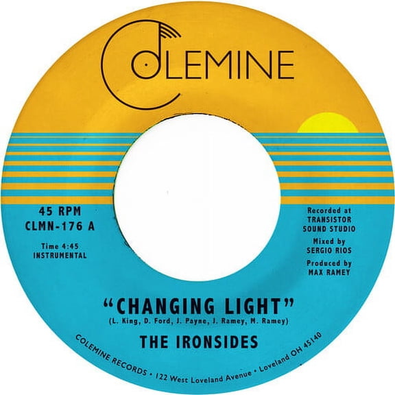 Ironsides - Changing Light / Sommer - Opaque Blue - Music & Performance - Vinyl [7-Inch]