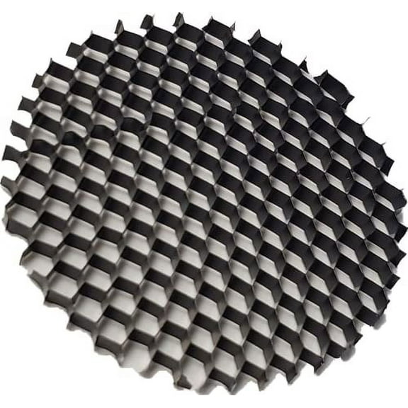 Ironsmith Lighting Products Black Aluminum Honeycomb Lighting Louver - MR16 Light Bulbs, Adjustable Beam Angle, Suitable for Halogen, LED Light Bulb Type Spot and Flood Light Fixture - Pack of 5
