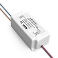 thumbnail image 1 of Ironsmith Lighting Products LED Driver with Triac Dimming Transformer - Efficient 120 Volts AC Input Convertible 12 Volts DC, 24 Watt Constant Current, Dimmable from 100% to 1% - IP67 Waterproof, 1 of 1