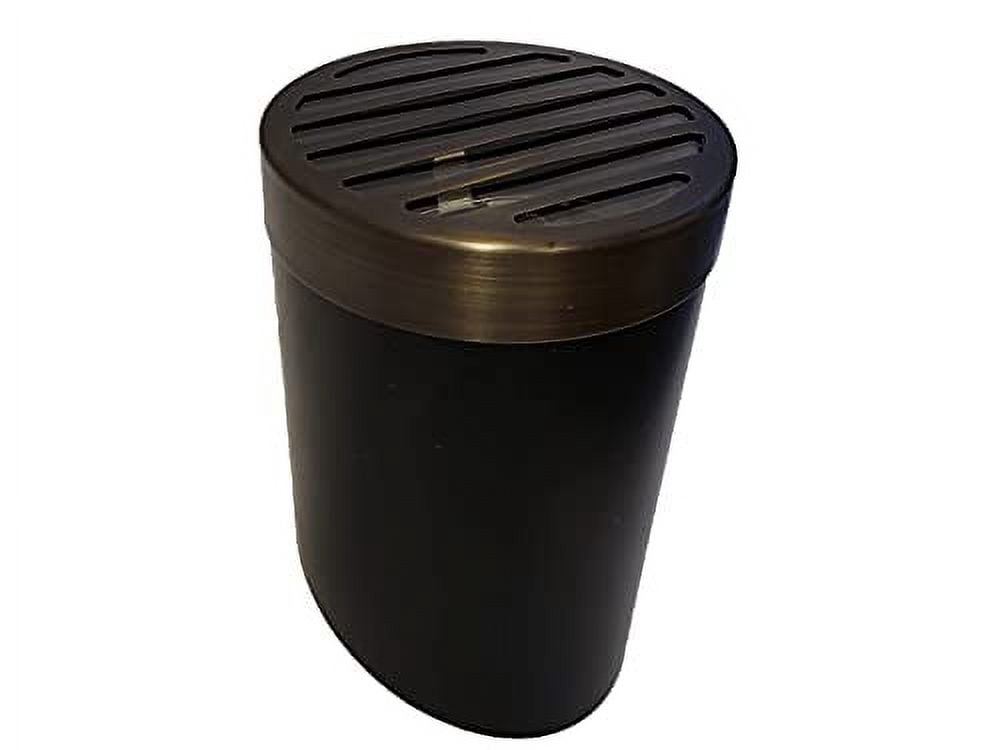 Ironsmith Lighting Products | PAR36 | In-ground Well Light Decorative Solid Brass Cover Kit | (1) Clear Glass | (1) Frosted Glass Included (Louvered Top) (Fixture Body Not Included)