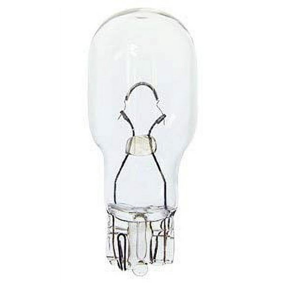 Ironsmith Lighting Products T5 Wedge Base Miniature Style Lamp - Clear Glass Warm White Light Bulbs, 7 Watt 12 Volt Input, Ideal for RV, Landscape Lighting, Turn Signals - Pack of 10