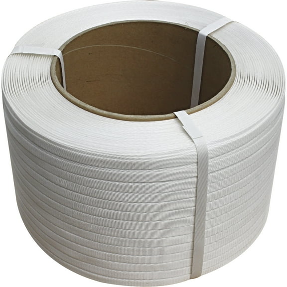 Ironton Poly Strapping Roll, 1/2in.W x 4500ft., 800N Strength Rating