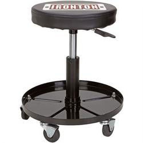 Ironton 17752 Pneumatic Shop Stool - 360 deg Swivel, Model No. PSS-01