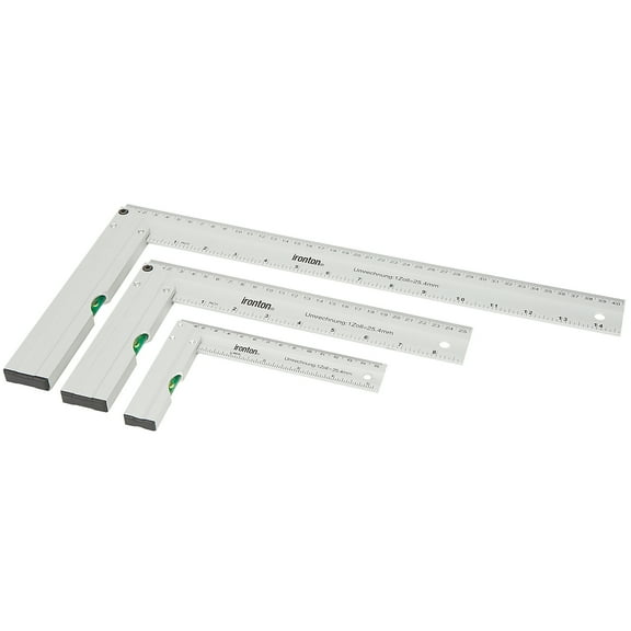Ironton 3-Pc. L-Square Set with Levels
