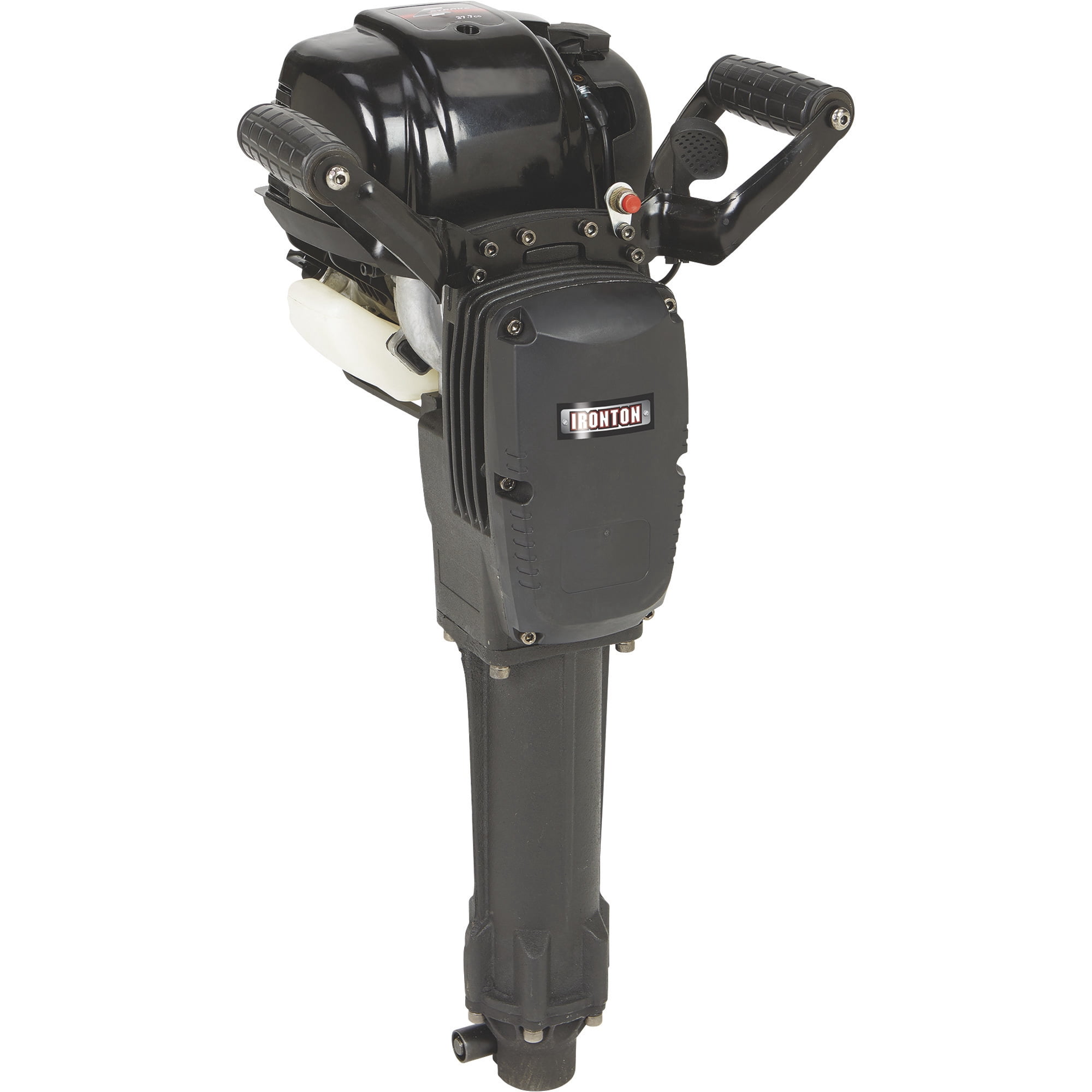 Ironton 4-Stroke Gas Breaker Hammer, 1350 BPM, 37.7cc Engine, SDS Hex
