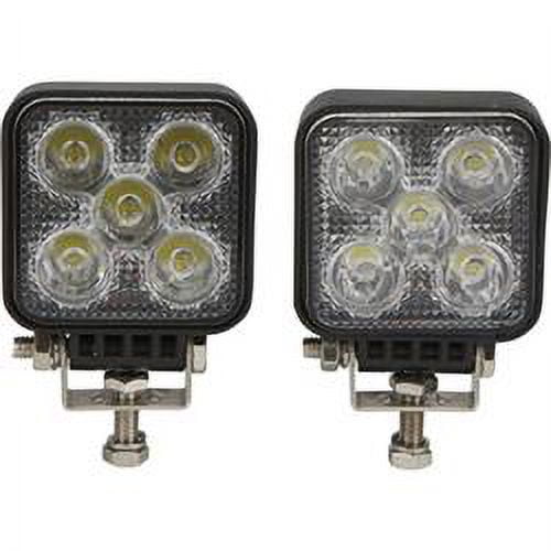 Ironton 48276 Mini LED Worklights - 2 Pack, 15 Watts - 1050