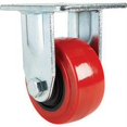 thumbnail image 1 of Ironton 50378 Standard-Duty 4 inch Rigid Polyurethane Caster - 550 lbs Capacity, Red, 1 of 1