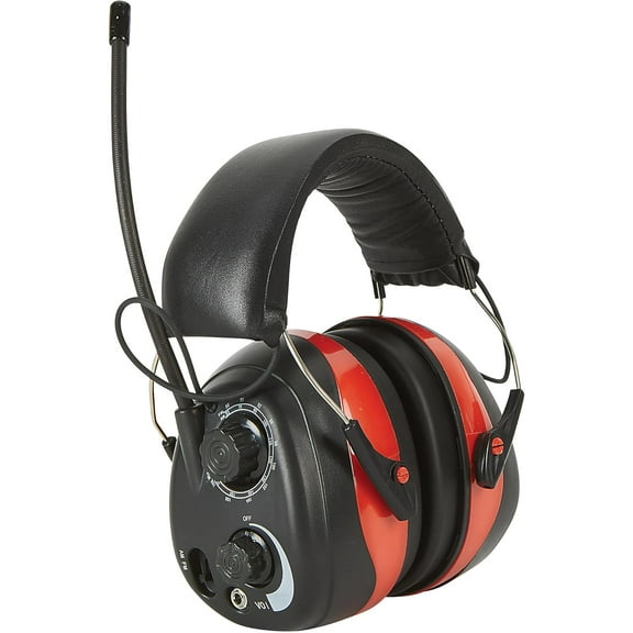 Ironton Hearing Protection with AM/FM Radio and MP3, NRR 25dB