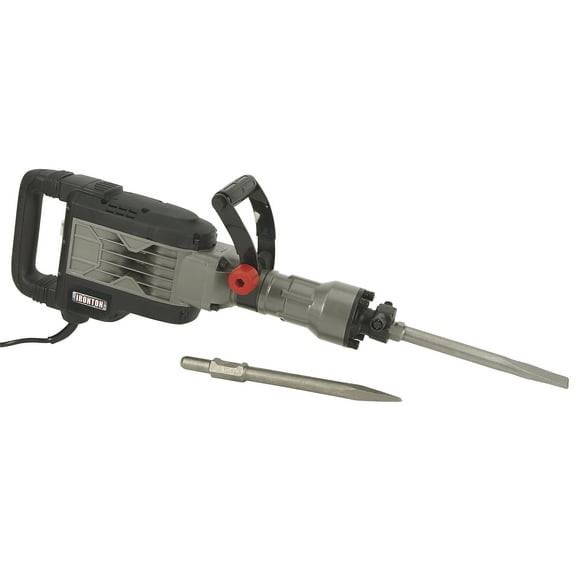 Ironton Heavy-Duty Demolition Breaker Hammer, 2000 BPM, 110V, 15 Amps
