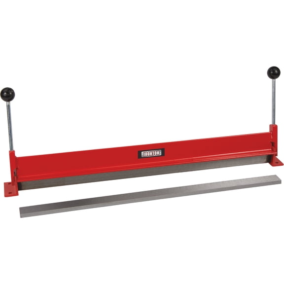 Ironton Portable Sheet Metal Bending Brake, 30in. Wide