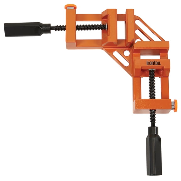 Ironton Quick-Release Corner Clamp, 1,470-Lb. Clamping Pressure, 2.6in. Opening