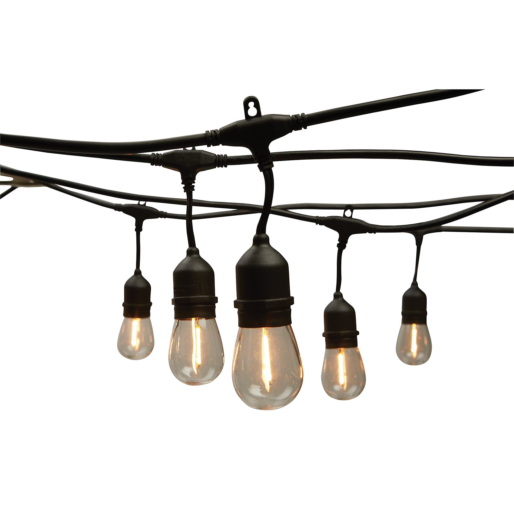 Ironton String Lights 24ft. 12 Bulbs 120 Volts 10.8 Watts Walmart Business Supplies