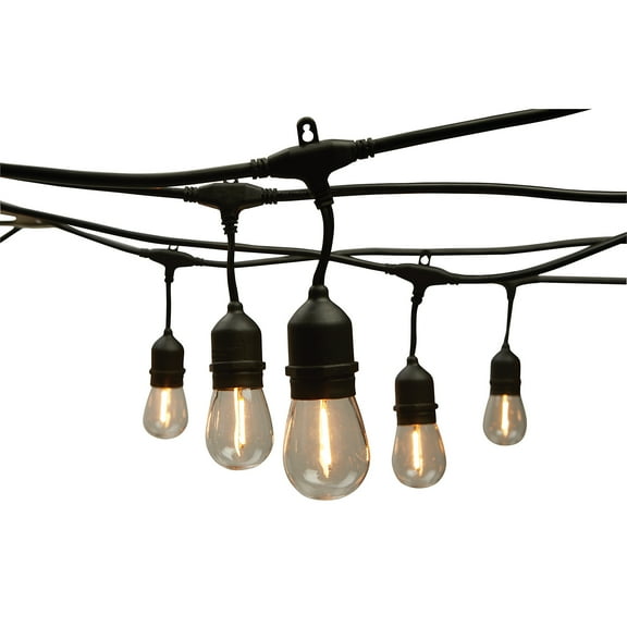 Ironton String Lights, 24ft., 12 Bulbs, 120 Volts, 10.8 Watts