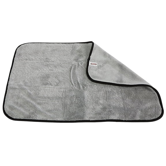Ironton Super-Absorbent Microfiber Drying Towel, 20in. x 28in., Lint Free, XL, Absorbs Water, Washable, Scratch Free, Auto Detailing