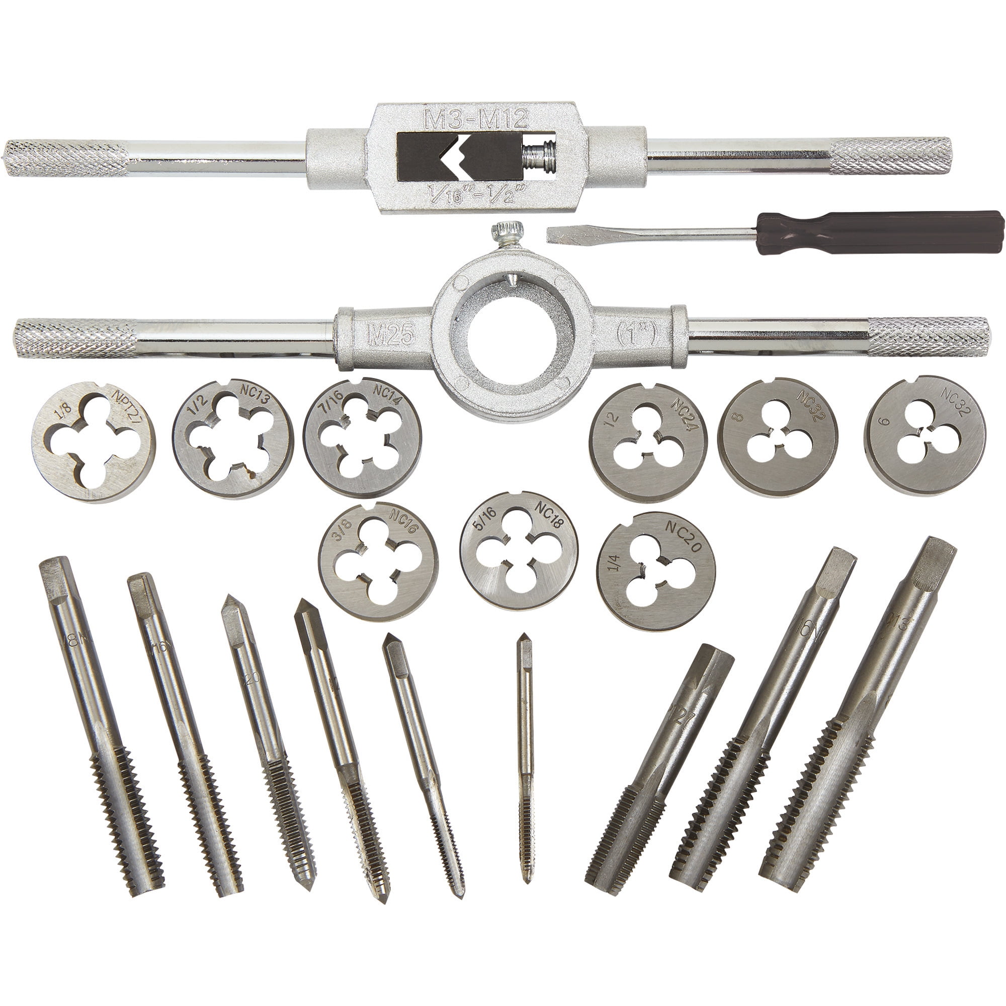 Ironton Tap and Die Set, 21-Pc., SAE