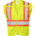 thumbnail image 1 of Ironwear 1287 Class 2 Breakaway Safety Vest w/ 2” Reflective Tape & 6 Pockets, 1 of 3