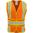 thumbnail image 1 of Ironwear 1290 Class 2 Breakaway Safety Vest w/ Wraparound Hook & Loop Closure, 1 of 2