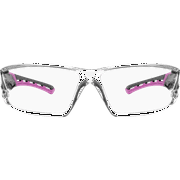 Ironwear 3085 Safety Glasses Anti-Fog ANSI Z87 Compliant with UVA and UVB Protection (Pink/Clear)