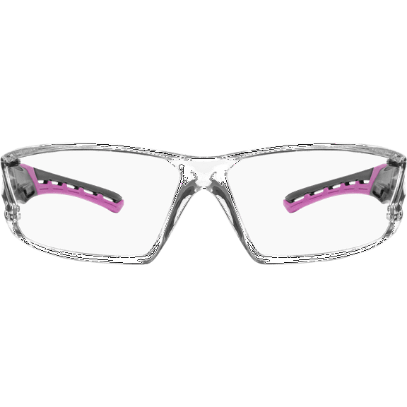 Ironwear 3085 Safety Glasses Anti-Fog ANSI Z87 Compliant with UVA and UVB Protection (Pink/Clear)
