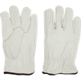 thumbnail image 1 of Ironwear 4189 Abration Resistant Buffalo Grain Leather Work Gloves with Elastic Wrist (Alabaster, X-Large), 1 of 4