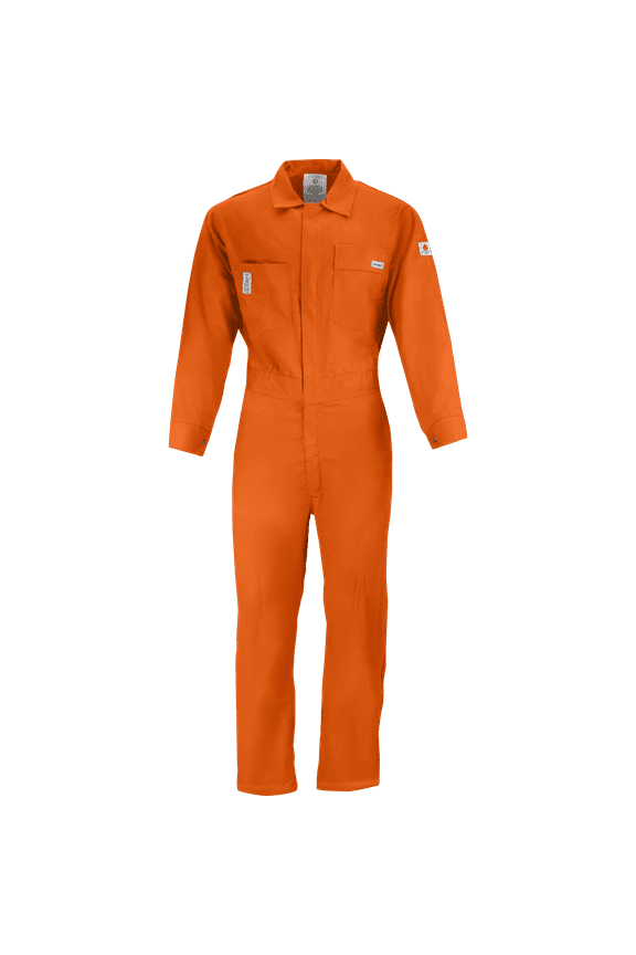 6500FR 9 oz Flame Resistant Cotton Coverall | Multi Pocket | Adjustable Cuffs | ATPV 9.6 cal/cm2