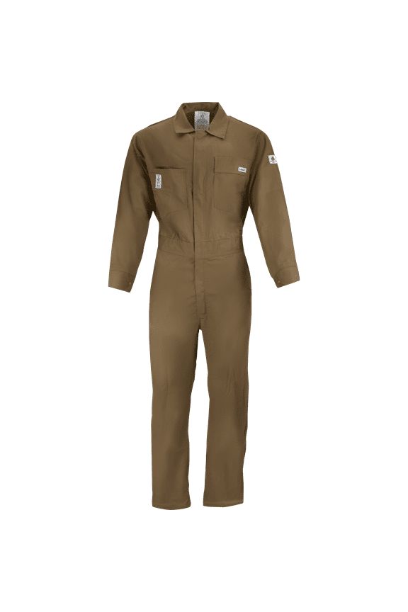 6500FR 9 oz Flame Resistant Cotton Coverall | Multi Pocket | Adjustable Cuffs | ATPV 9.6 cal/cm2