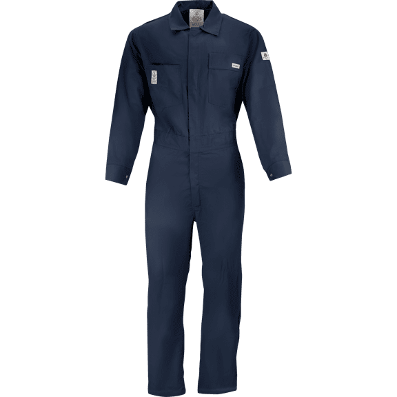 Ironwear 6500FR 9 oz Flame Resistant Cotton Coverall | Multi Pocket | Adjustable Cuffs | ATPV 9.6 cal/cm2