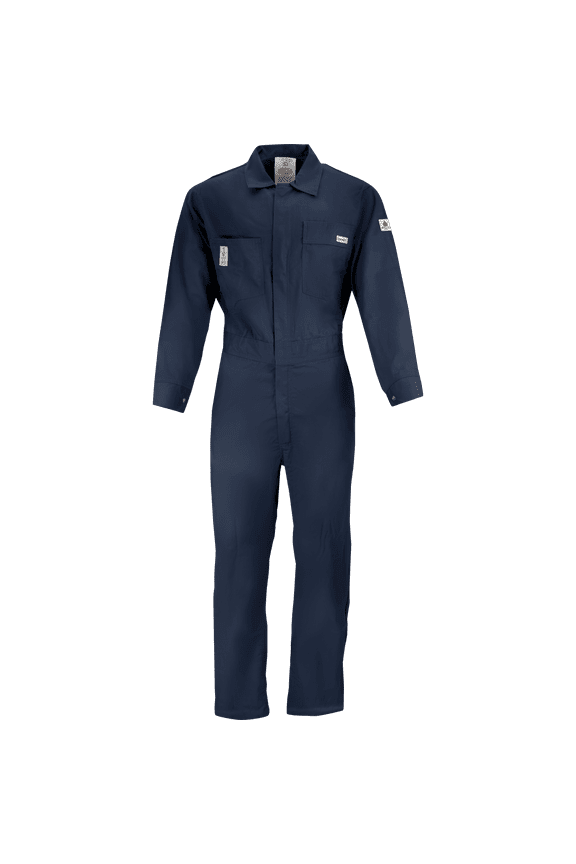 6500FR 9 oz Flame Resistant Cotton Coverall | Multi Pocket | Adjustable Cuffs | ATPV 9.6 cal/cm2
