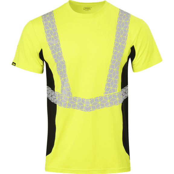 Ironwear 7133 Elastex Short-Sleeved Crew Neck w/GeoFlect Tape & Black Accents