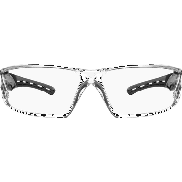 Ironwear 3085 Safety Glasses Anti-Fog ANSI Z87 Compliant with UVA and UVB Protection (Black/Clear)