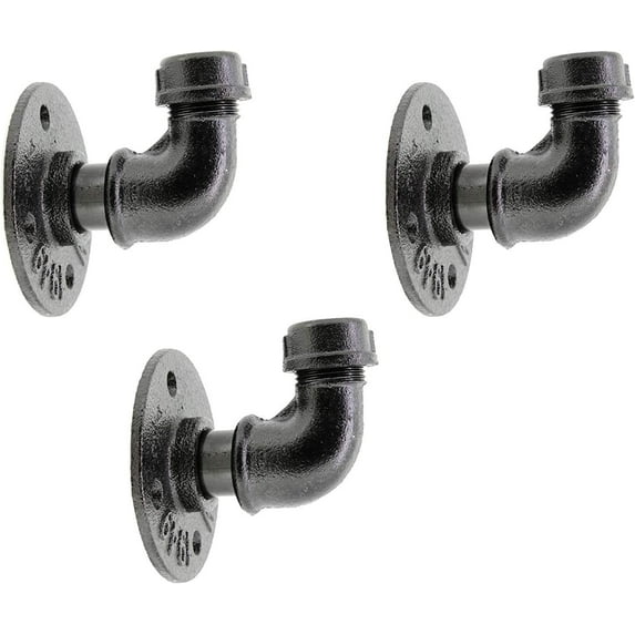 Ironwerks Designs Industrial Coat Rack Robe Hook Towel Holder Rustic Decor