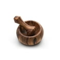 thumbnail image 1 of Ironwood Gourmet Olmec Mortar and Pestle, Acacia Wood, 1 of 4